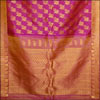 Gadwal Pattu(Pure Silk) Saree Dark pink color MHP-12 - Click here to View more details about this Product